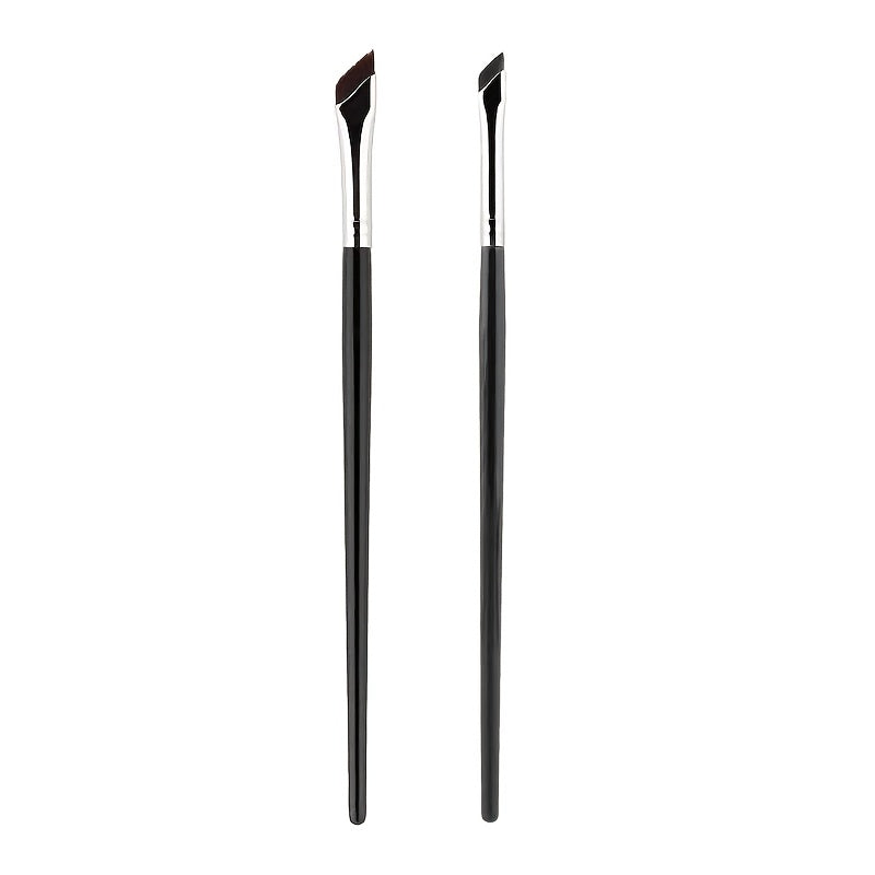 Multifunctional Ultra-Thin Makeup Brush - Fine Eyeliner Brush, Slanted Brow Brush, Eyeshadow Brush, and Face Brush
